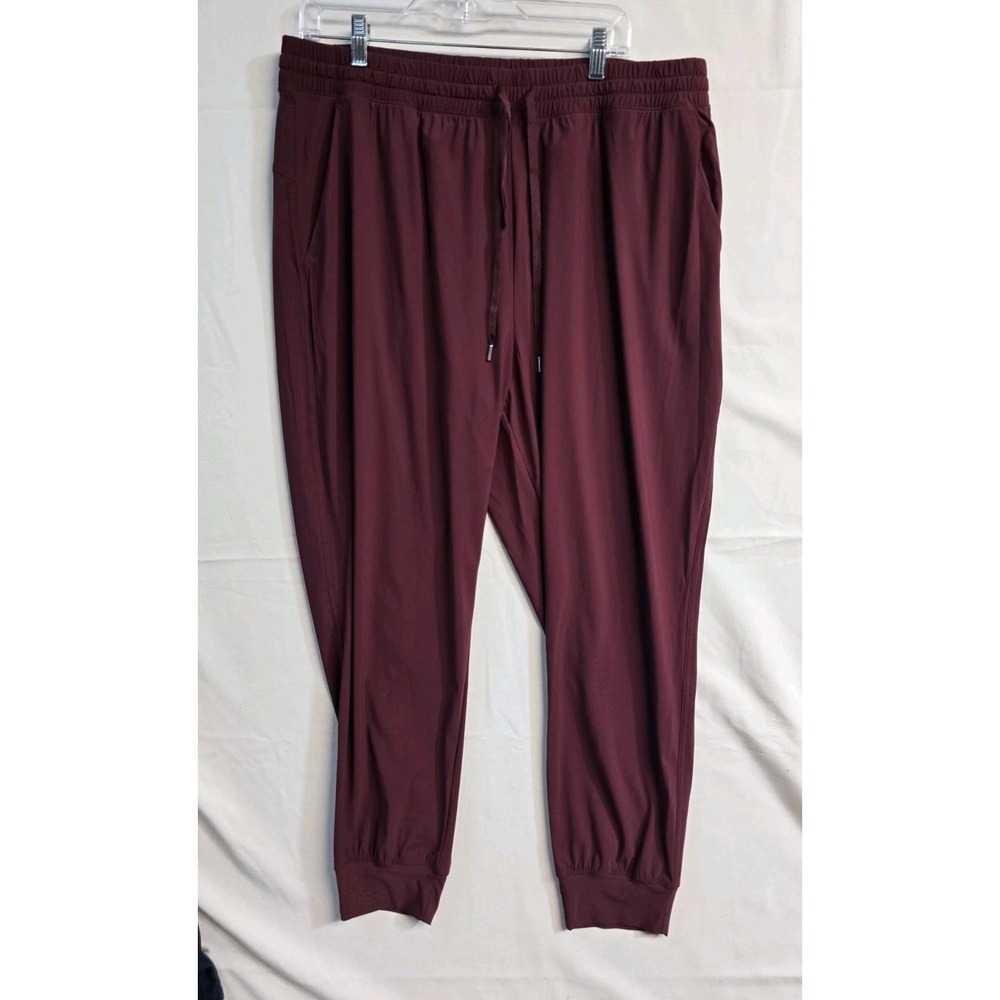 Old Navy Women's Joggers  XL Dark Red Sleektech Drawstrings